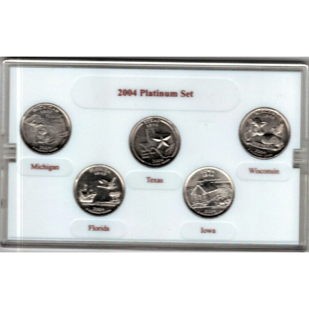 2004 - PLATINUM‎ EDITION STATE QUARTER COLLECTION!